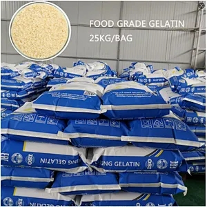 Wholesale Halal Edible Gelatin Powder From Bovine Skin for Gummies 180-220 Bloom